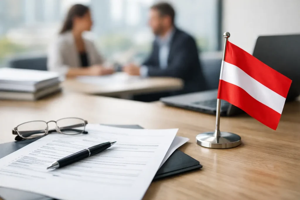 Dienstzettel Vorlage für Österreich richtig nutzen