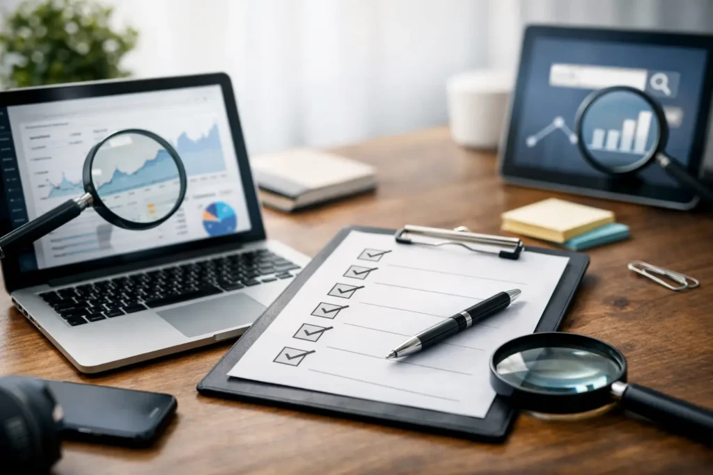 SEO-Audit-Checkliste für KMU-Websites