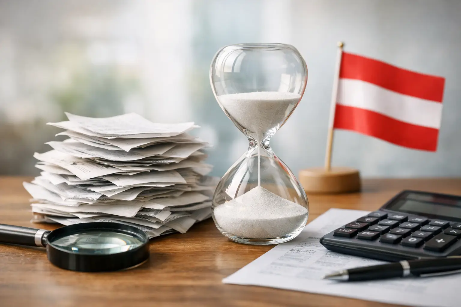 Wie lange Belege aufbewahren in Österreich?